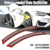 BMW F15 F85 White Car Front Bumper Reflector
