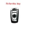 BMW 1 3 4 5 6 7 Series 3 Button Key Fob Cover Protector Red