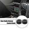 Chevrolet GMC GM Black Pair Rear Radio Volume Control Knob