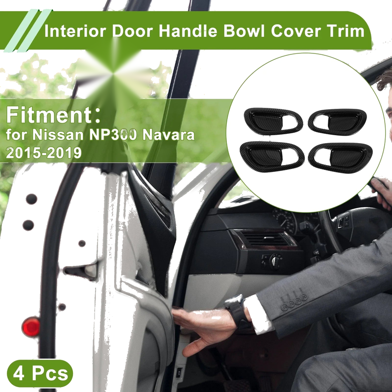 Nissan NP300 Navara Interior Door Handle Bowl Cover Trim (2015-2023)