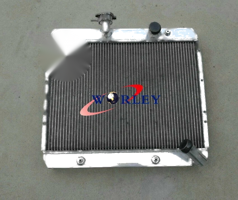 Jaguar XKE S2 E-TYPE 4 Row Radiator, Shroud, Fans (1968-1970)