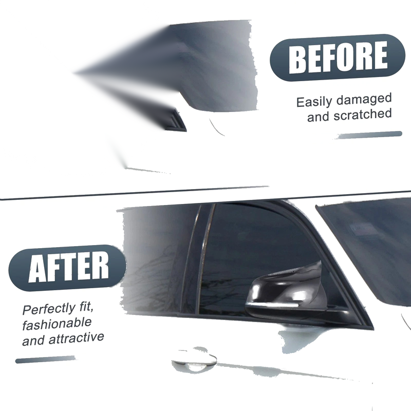 BMW F20 F22 F23 F30 F31 F31 Rearview Mirror Cover Cap Gloss Black (2012-2019)