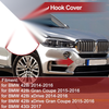 BMW 428i Black Rear Bumper Tow Hook Cover (2014-2016)