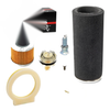 Yamaha Grizzly Air Filter Cage Guide & END CAP (1998–2001)