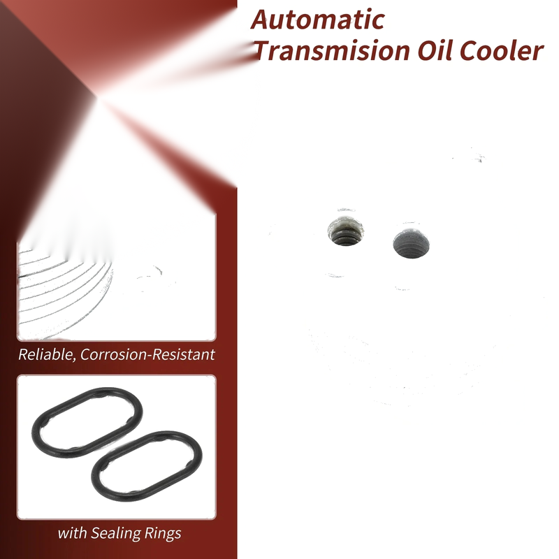 Jeep Compass Engine Oil Cooler w/Gaskets (2018-2022)