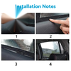 LDV T60 Ute (2017-2024) UVA & UVB Protection Rear Magnetic Sun Blind Mesh