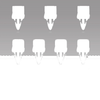 Honda Panel Skirt Clips 10 x Push Rivet Retainer Fasteners