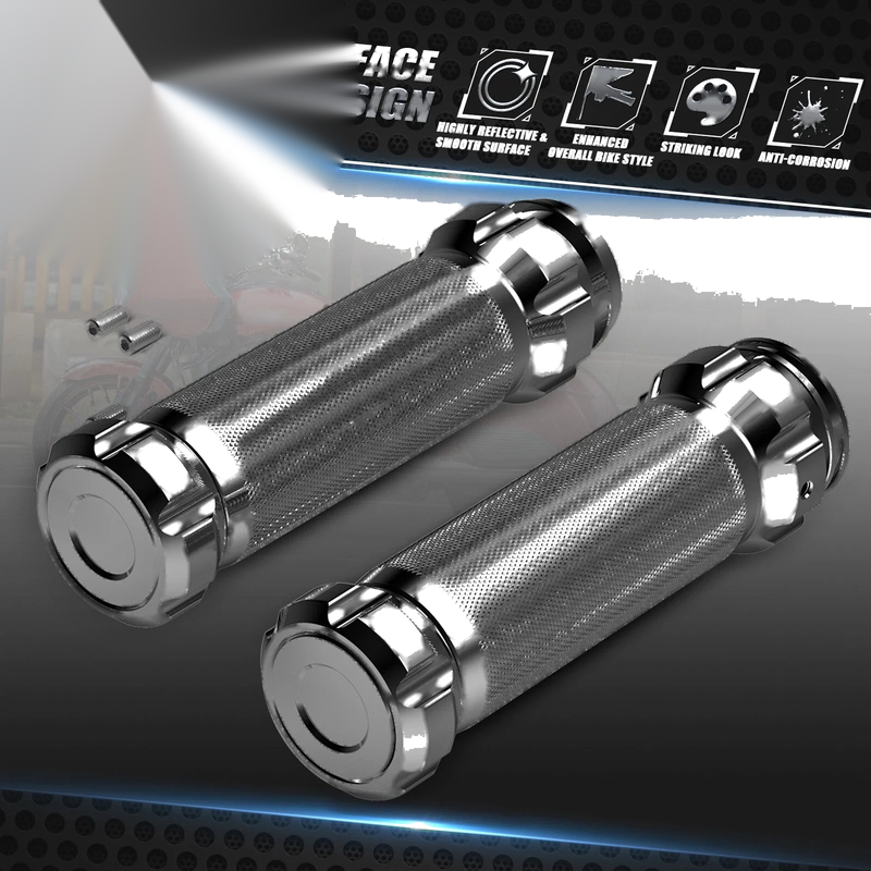 Harley CVO Road Glide Limited L+R Chrome Handlebar Grips (2022)