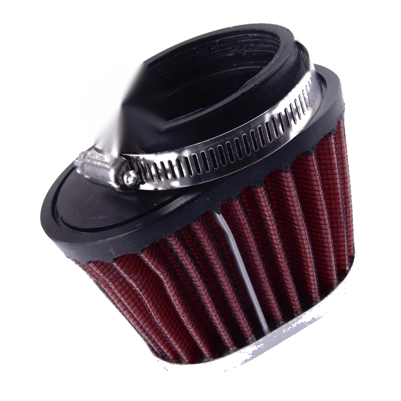 Car Motorcycle Universal 51mm Red Pod Air Filter