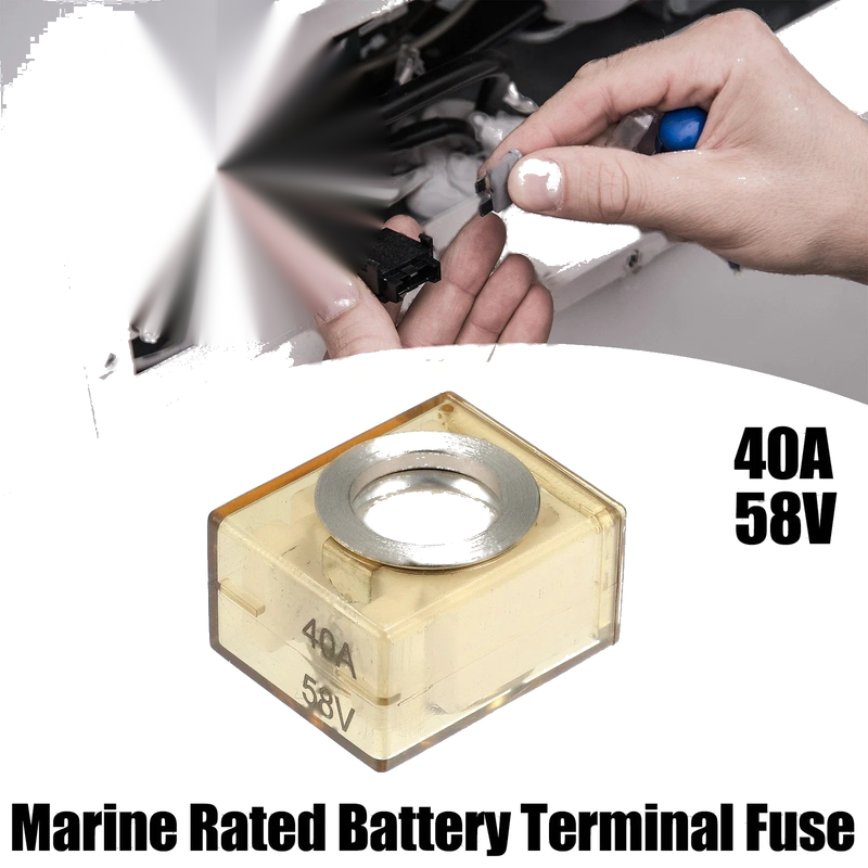 Fuse Terminal / 40A / Waterproof Marine Battery Terminal