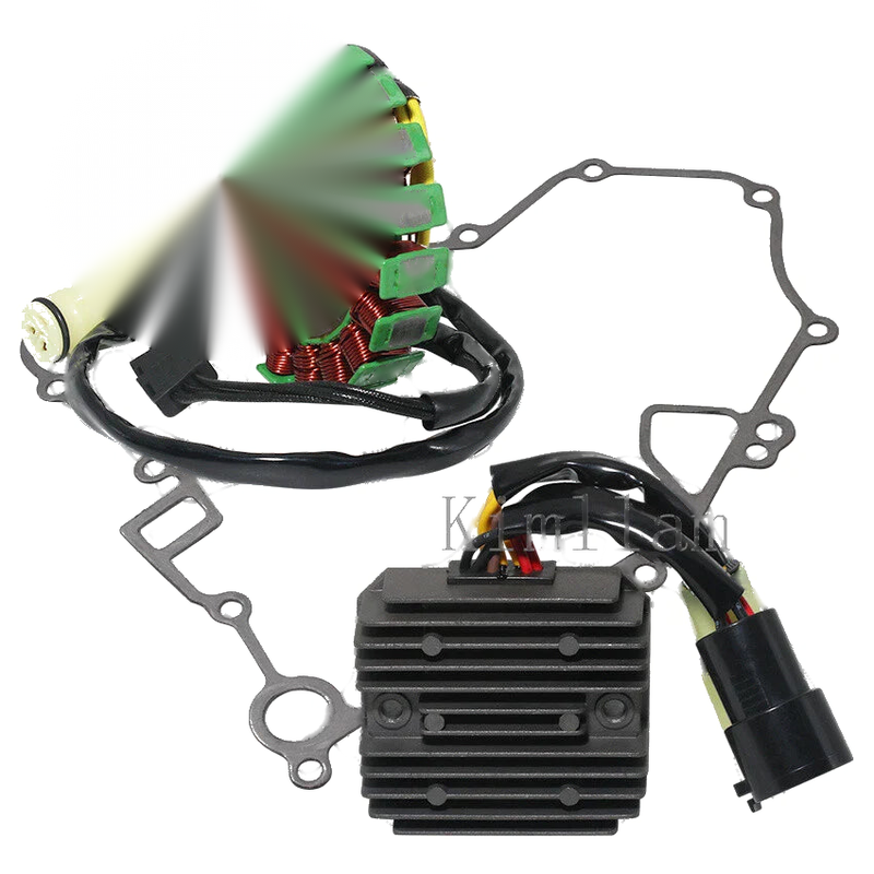 Kawasaki KVF700 Prairie 700 Stator Coil, Regulator Rectifier, Gasket (04-06)