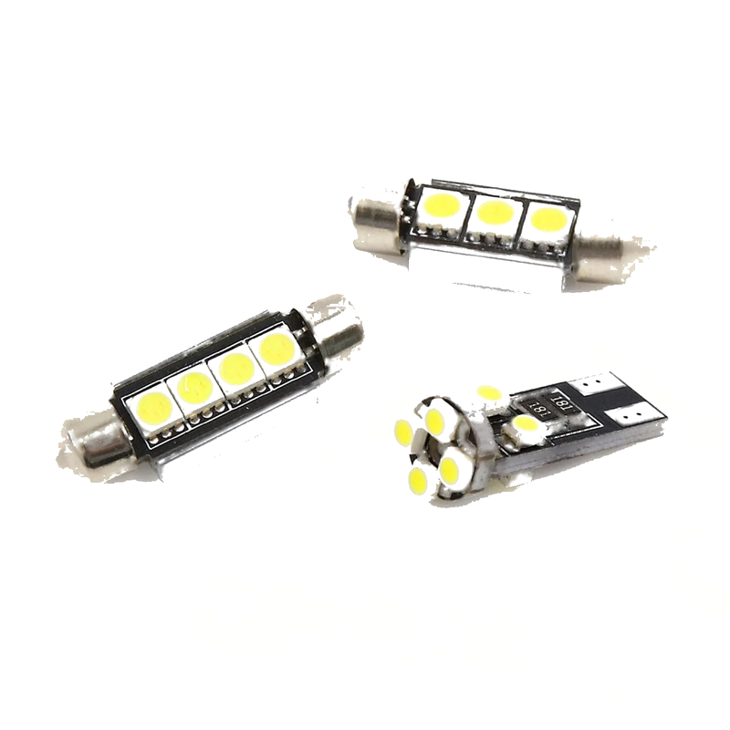 BMW E60 / E61 5 Series Canbus White LED Lights Interior Kit