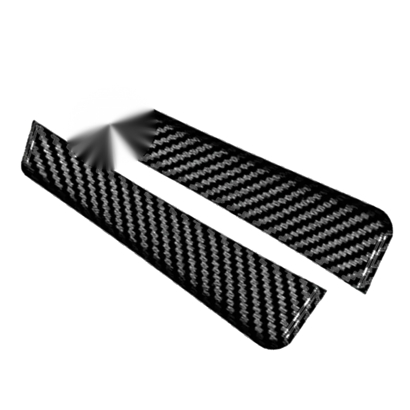 Benz CLA Class C117 Carbon Look Front Bumper Side Spoiler (2013-2016)