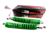 Honda XL250 400mm Green/Chrome Rear Shock Absorbers