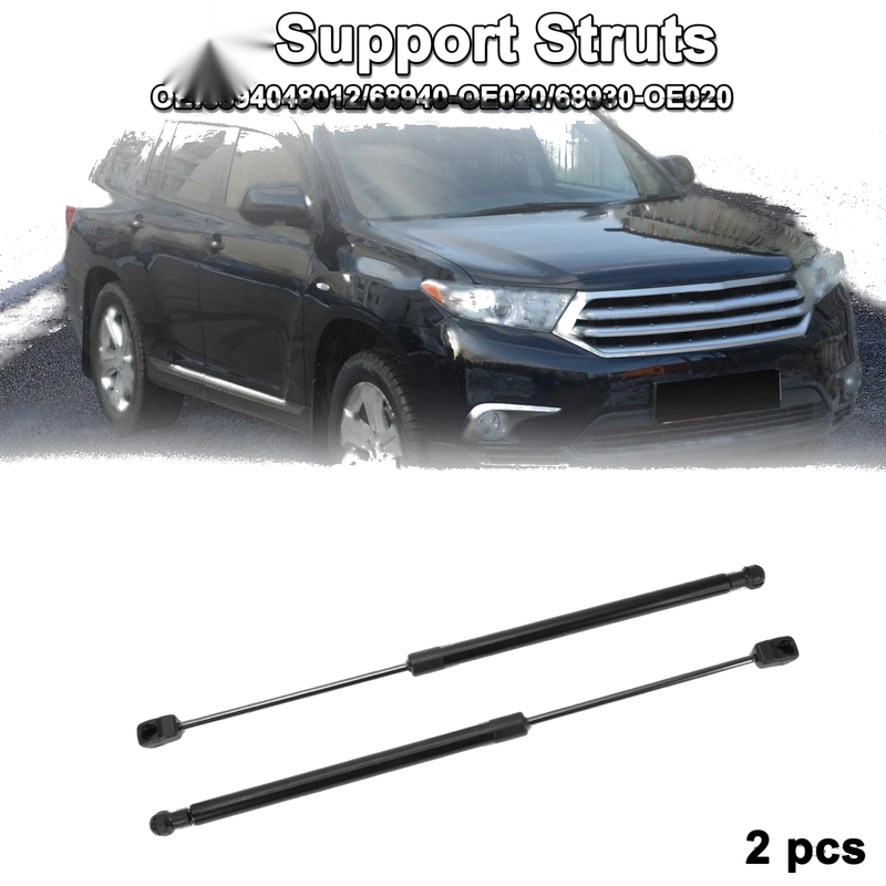 Toyota Highlander Rear Glass Window Lift Supports Struts (2008–2013)