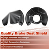 Toyota Tundra Sequoia Front Left Right Brake Dust Shield (2004–2006)