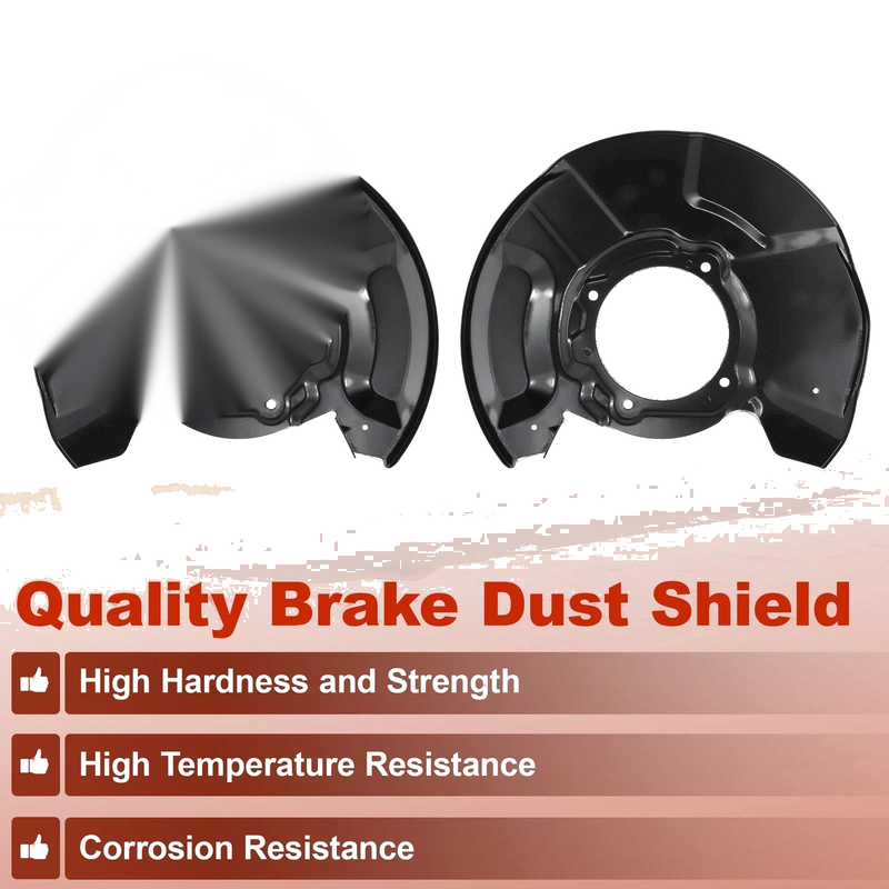 Toyota Tundra Sequoia Front Left Right Brake Dust Shield (2004–2006)
