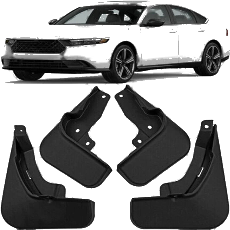 Honda Accord 4 x Front Rear Splash Fender Mud Flaps Guards (2023–2024)