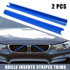 BMW F25 X3 Blue Front Grille Insert Stripes (2011-2018)