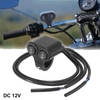 Motorcycle 7/8" Handlebar Double Control Switch with Turn Signal Button