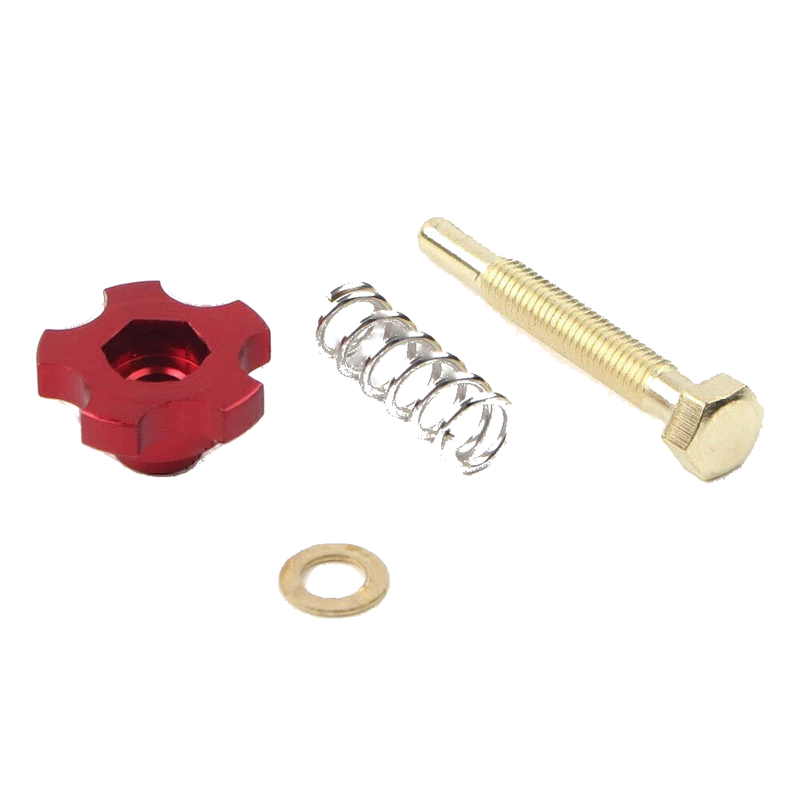PWK Carburetors - Red Motorcycle Idle Speed Adjusting Screw Kit