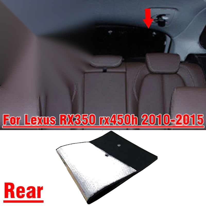 Lexus RX350 Rear Windshield Privacy Sunshade Cover (2010-2015)
