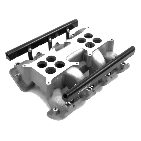 Chevy GM LS1 LS2 LS6 4-Barrel Fuel Injected Intake Manifold Satin