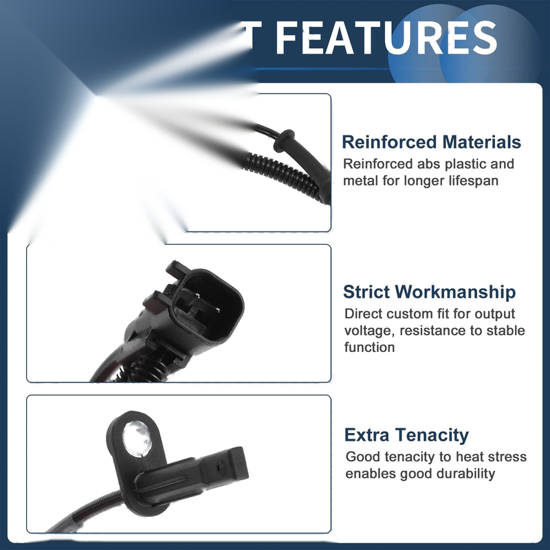Dodge Durango ABS Wheel Speed Sensor Front (2016 - 2020)