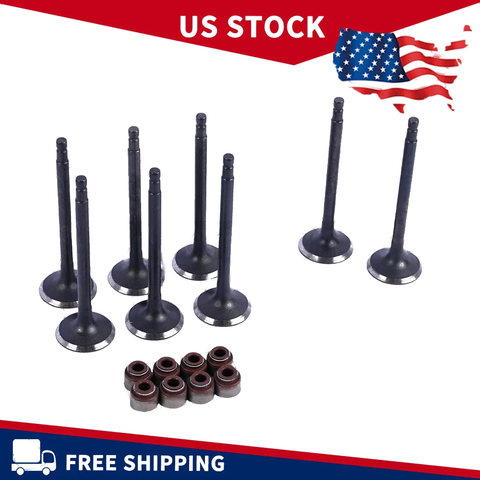 Nissan Altima 2.4L DOHC 16V 8x EXHAUST VALVES & VALVE SEALS (1998–2004)