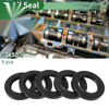 Make Model Oil Seal 35x55x8mm NBR Black 5 Pcs