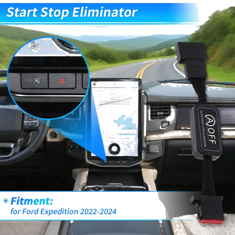 Ford Expedition Auto Start Stop Eliminator (2022-2024)