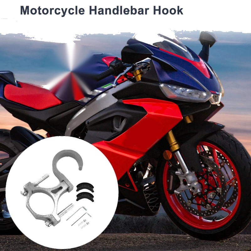 Motorcycle Aluminum Alloy Hanging Hook Screws Washers Hex Wrench