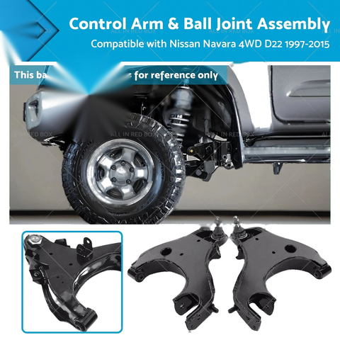 Nissan Navara D22 4WD Front Upper Ball Joint Assembly (1997-2015)
