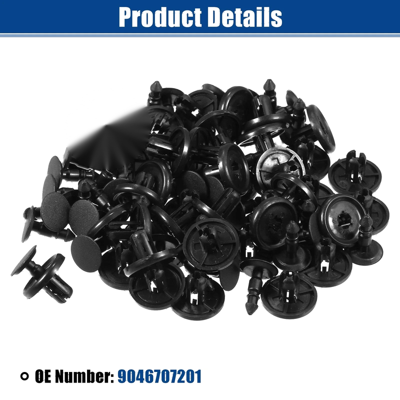 Toyota 40 Pcs Front Fender Clips Rivets