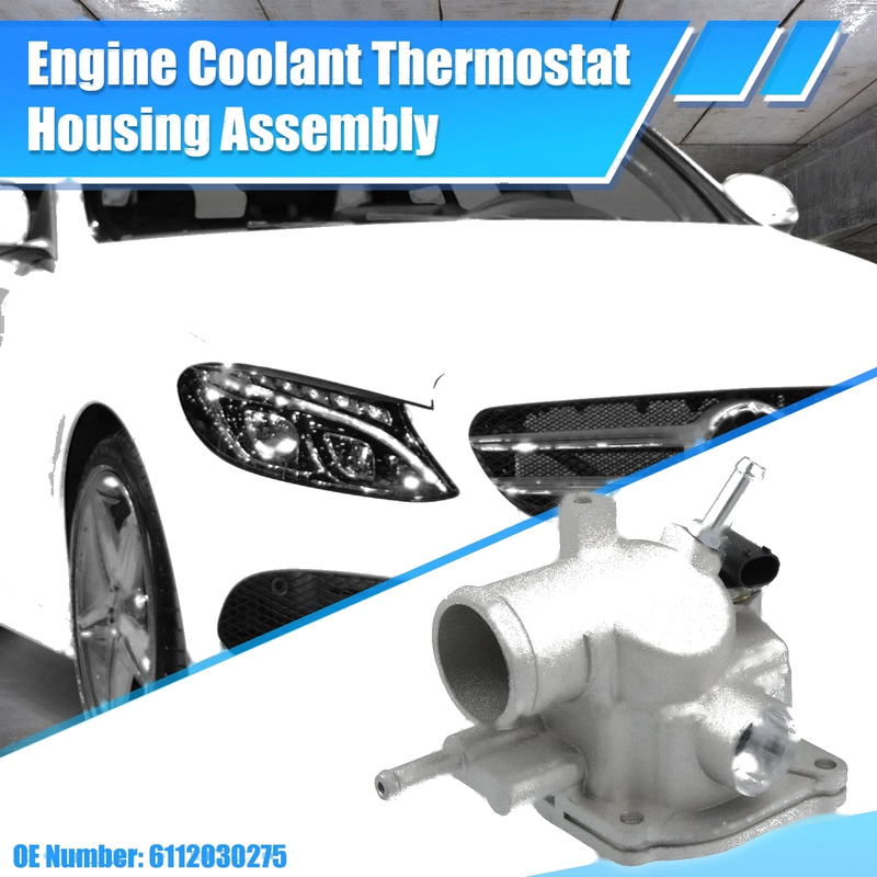 Mercedes C-Class Engine Coolant Thermostat Housing (2015-2023)