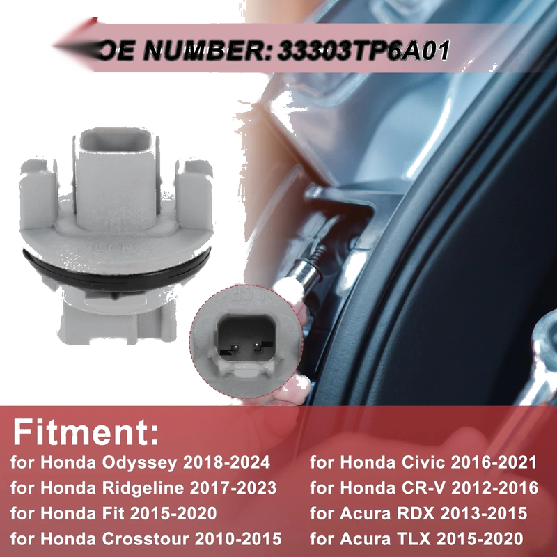 Honda Odyssey (18-24) Lamp Connector Tail Light Socket