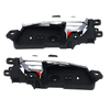 Hyundai Sonata i45 4pc Inner Door Handle Chrome (2010-2014)