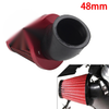 Motorcycle - Red 48mm Air Intake Filter Cleaner