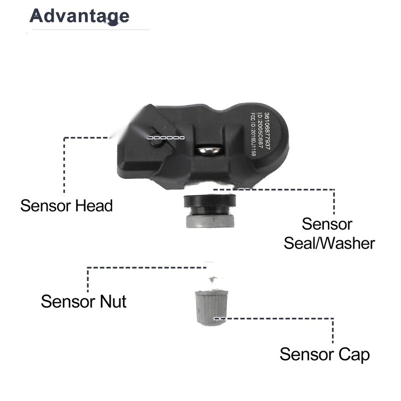 BMW 530i (2017-2022) 433MHz Tire Pressure Sensor