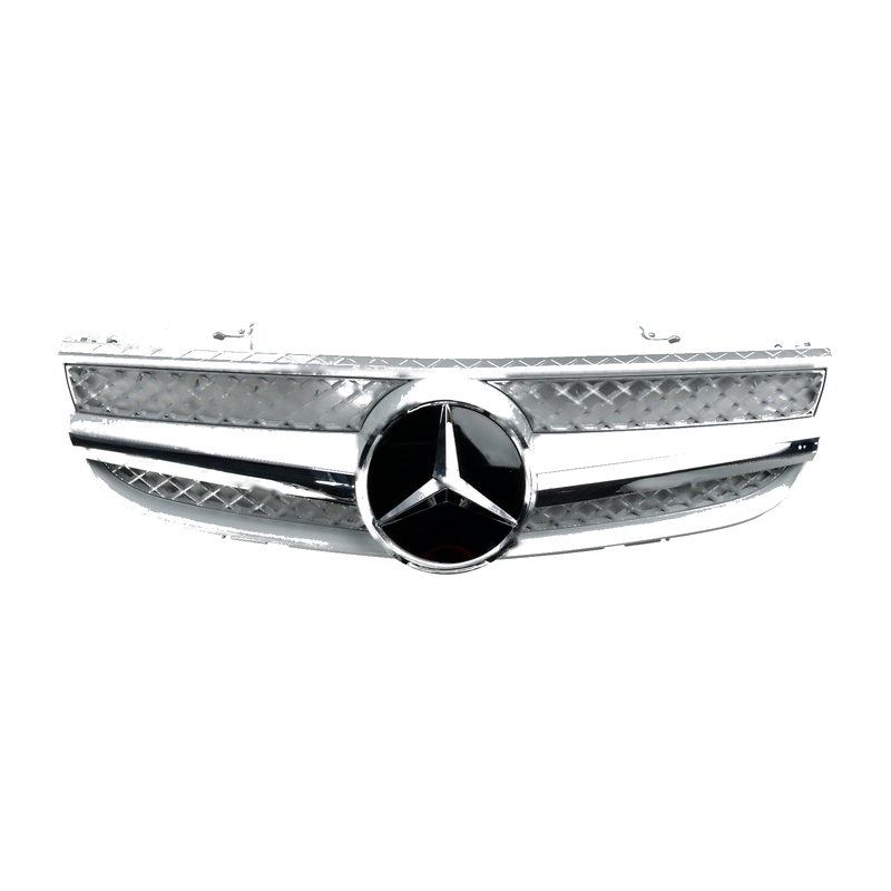 Mercedes SL550 SL600 Front Bumper Upper Grill (2007-2008)
