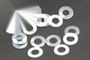 Washer / Nylon Clear Plastic Slim, m5, 5.3mm ID, 10mm OD, 0.5mm Thick