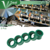 Oil Seal 8x12x8mm TPU Shaft Seal High-Pressure Green 5 Pcs