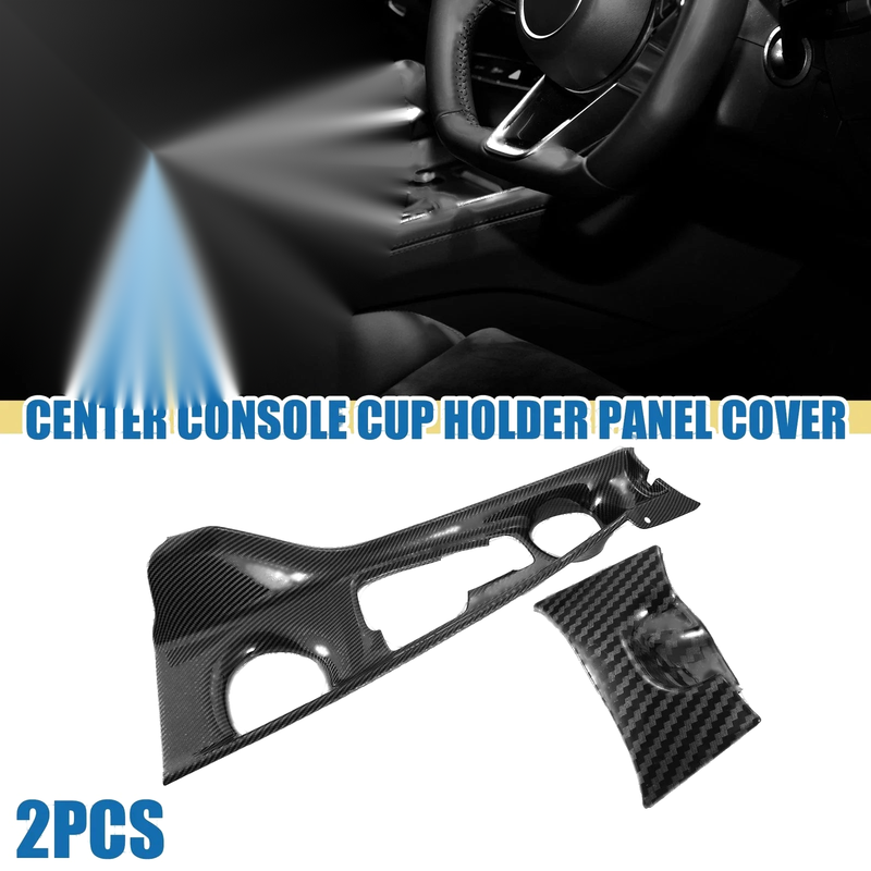 Toyota CHR (2017-2021) Black Center Console Cup Holder Cover Trim