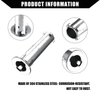 BMW X1 E84, X3 F25 Durable Silver Tone Exterior Mirror Hinge (2009-2017)