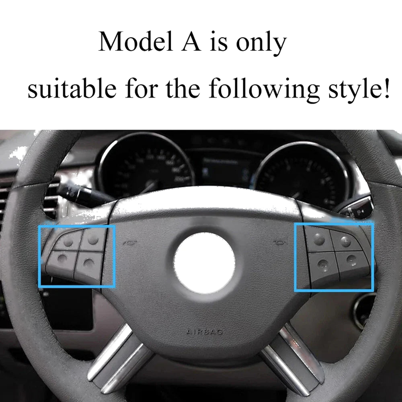 Mercedes-Benz W164 W251 W245 4 Button Steering Wheel Control Switches