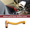 Kayo T6 Foldable Motorcycle Gear Shifter Lever Gold Tone Orange