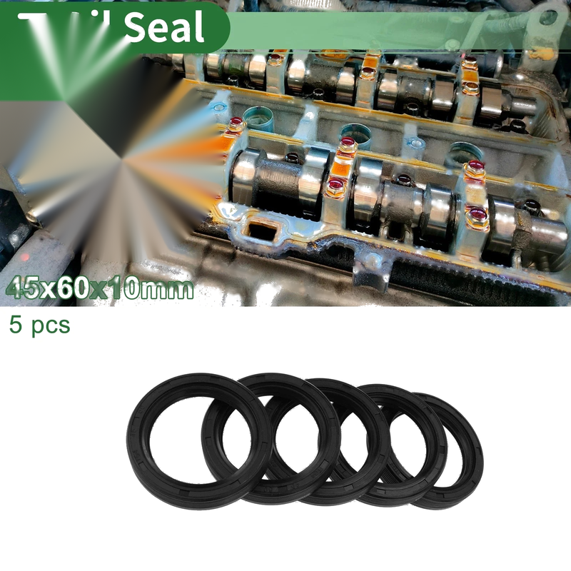 Oil Seal 45x60x10mm Seal Ring Rotary Shaft Seal NBR Rubber