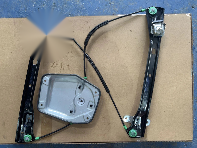 VW Golf MK5 Front Left Window Regulator W/o Motor W/Panel (2004–2011)