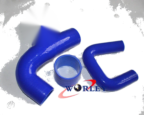 Subaru Impreza GC8 WRX 99-00 Black Silicone Intercooler Turbo Hose
