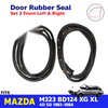 Door Rubber Seal Weatherstrip Front L+R Fits MAZDA M323 XG XL BD124 1981-84 D08